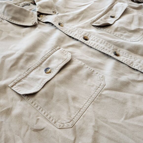 Schmidt Shirt Men XL Button Down Workwear Chore Utility Outdoors Rugged Gorpcore - Picture 4 of 12